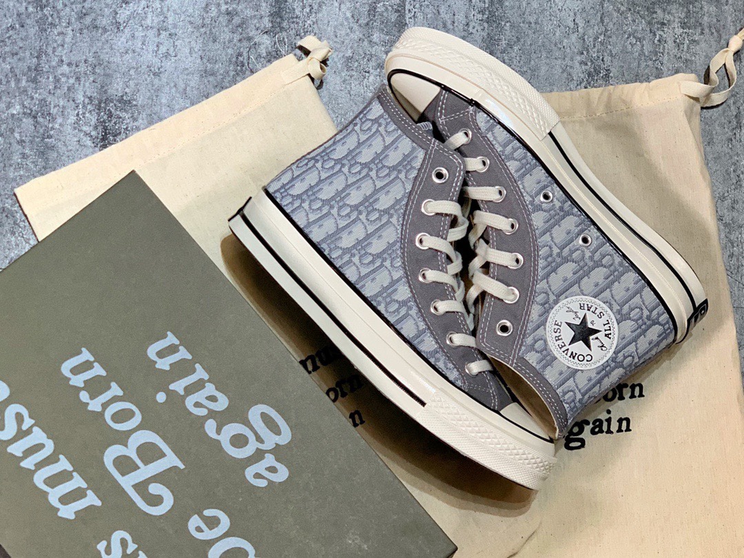 160 DIOR X CONVERSE 1970S  迪奥新配色 高级灰重磅释出