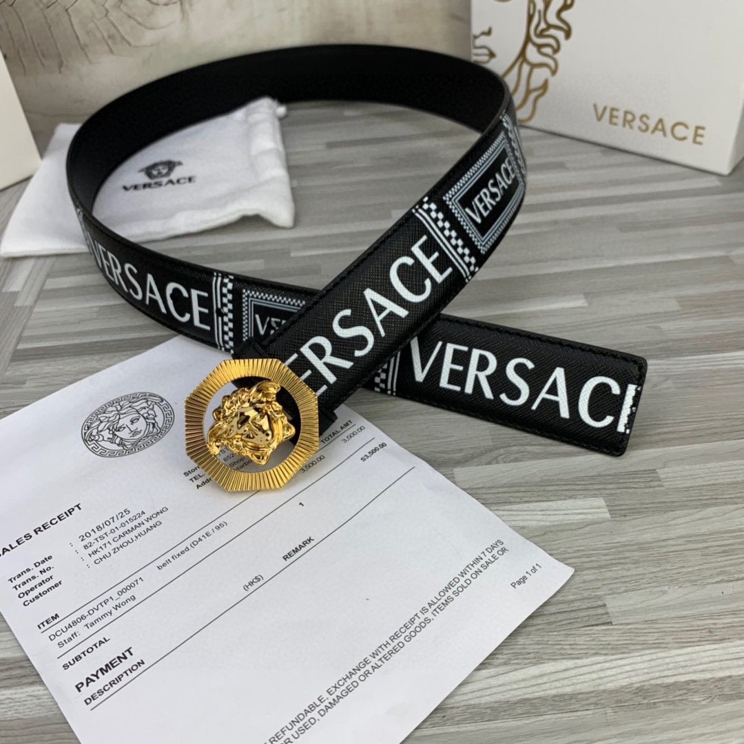 宽度4.0cmVERSACE範思哲經