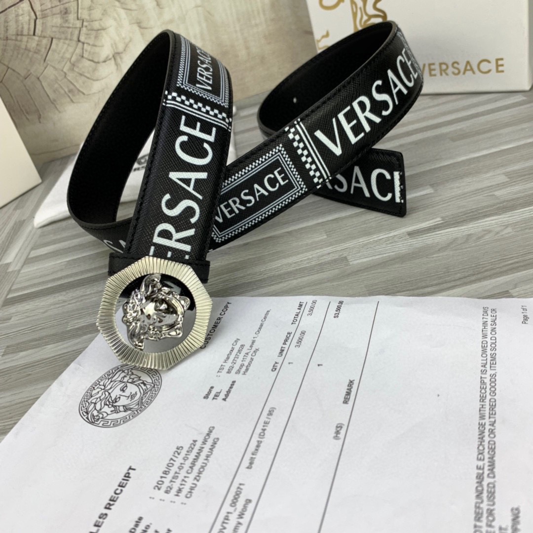 宽度4.0cmVERSACE範思哲經