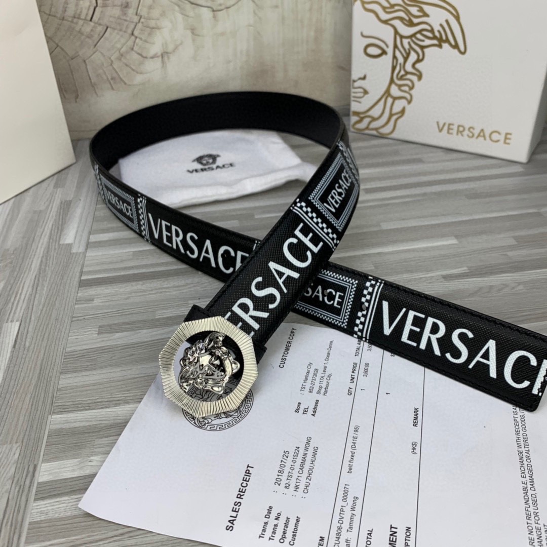 宽度4.0cmVERSACE範思哲經