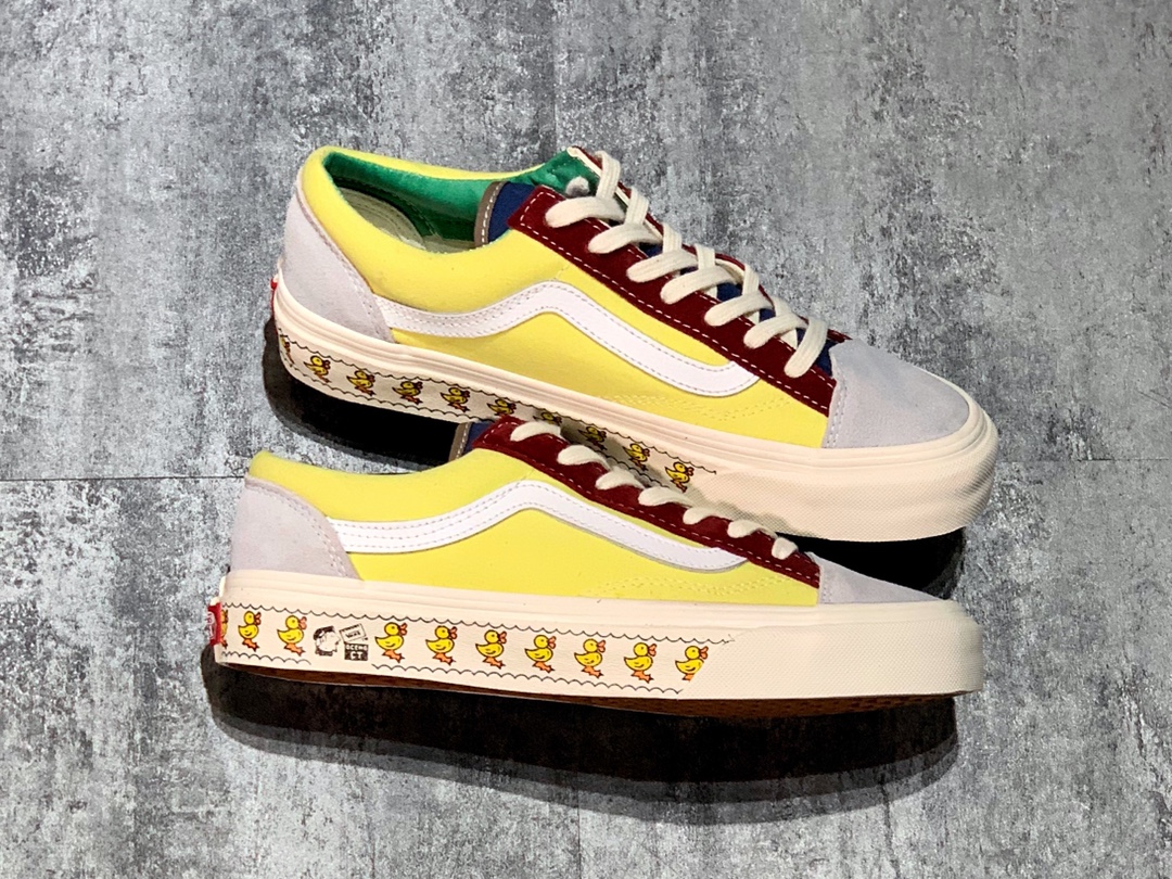 150 Vans Style 36 小黄鸭 权志龙短头系列 官方货号：VN0A3DZ3WNY