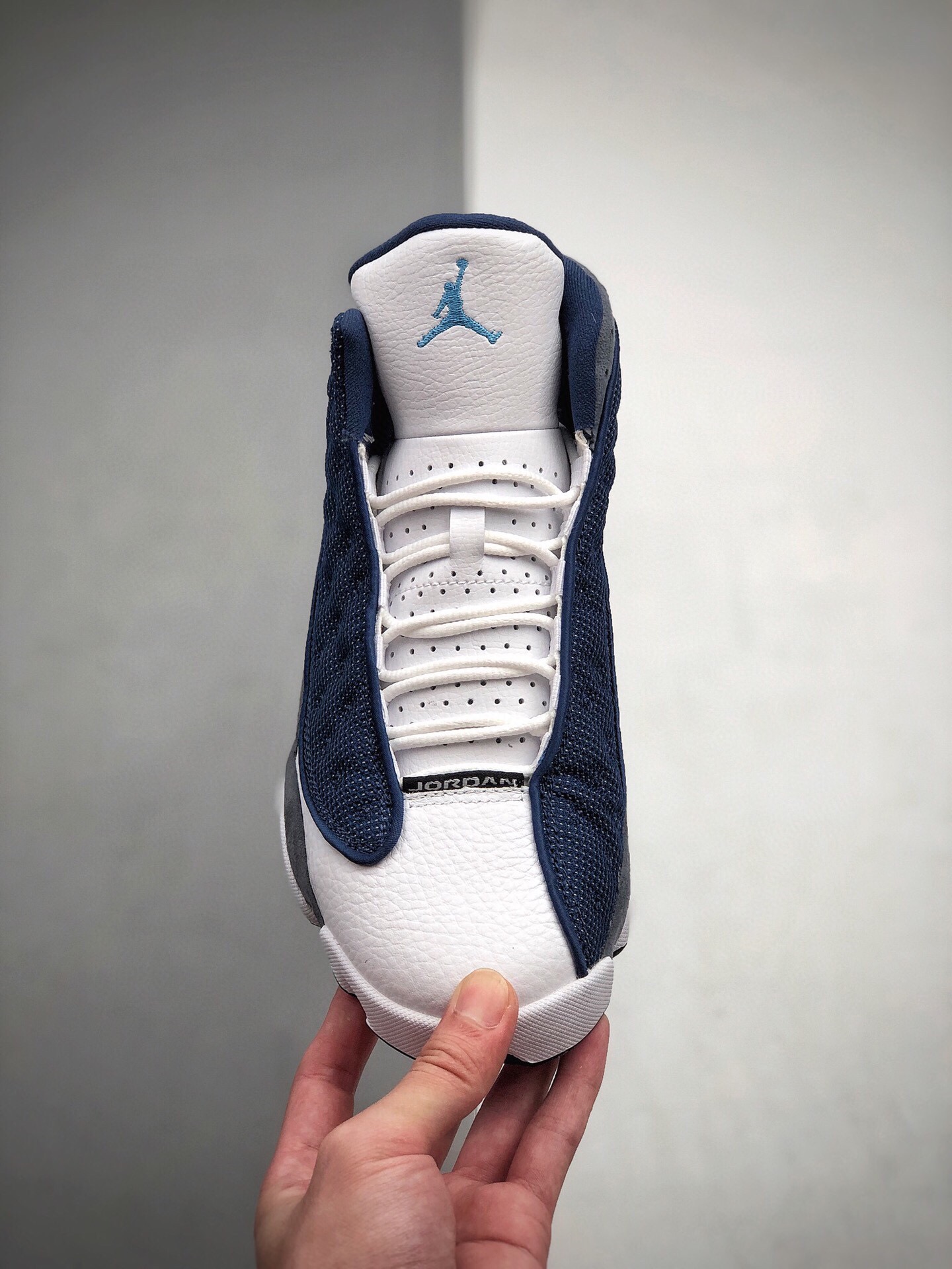 420 Air Jordan 13 Flint AJ13 GIGI 乔丹13篮球鞋/白蓝 海军蓝 3414571-404