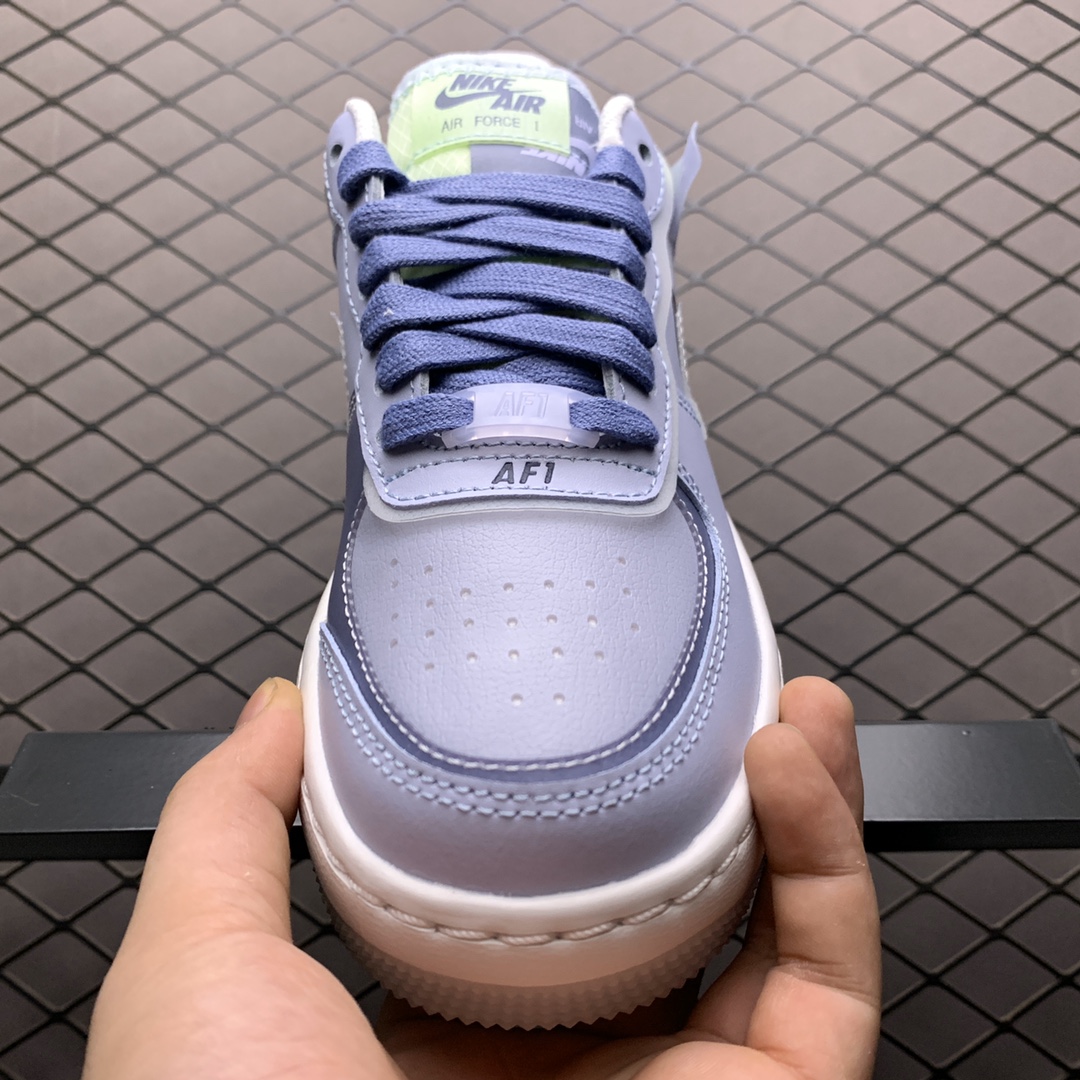 220 Nike Air Force 1 Shadow 解构系列空军一号低帮运动休闲板鞋 CK6561-001