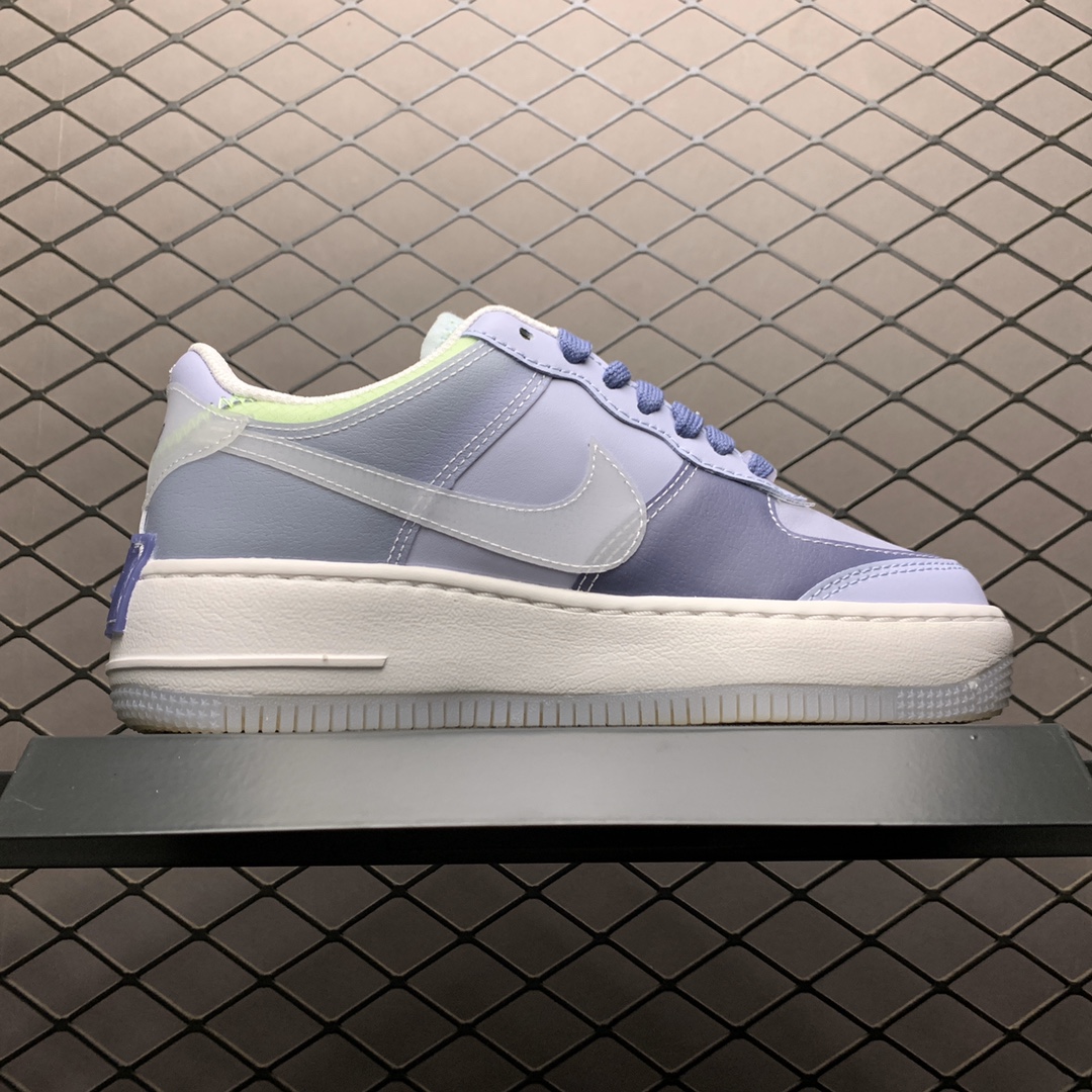 220 Nike Air Force 1 Shadow 解构系列空军一号低帮运动休闲板鞋 CK6561-001