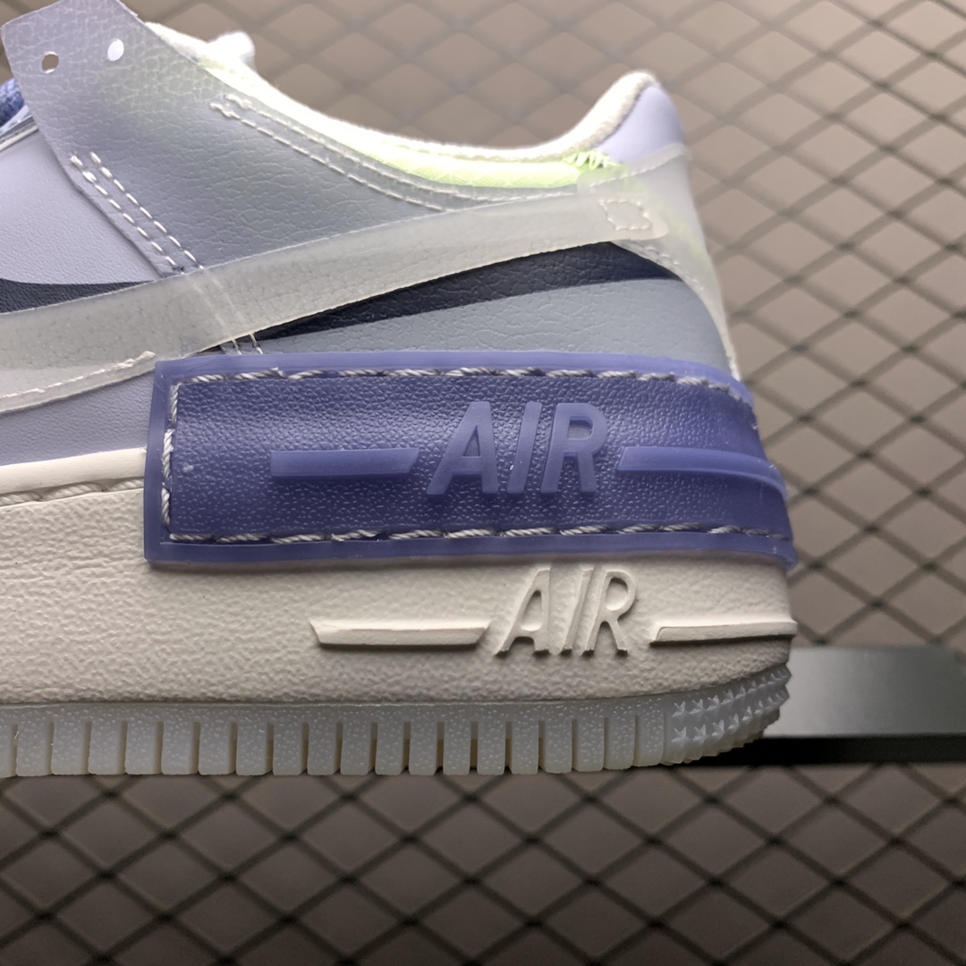 220 Nike Air Force 1 Shadow 解构系列空军一号低帮运动休闲板鞋 CK6561-001