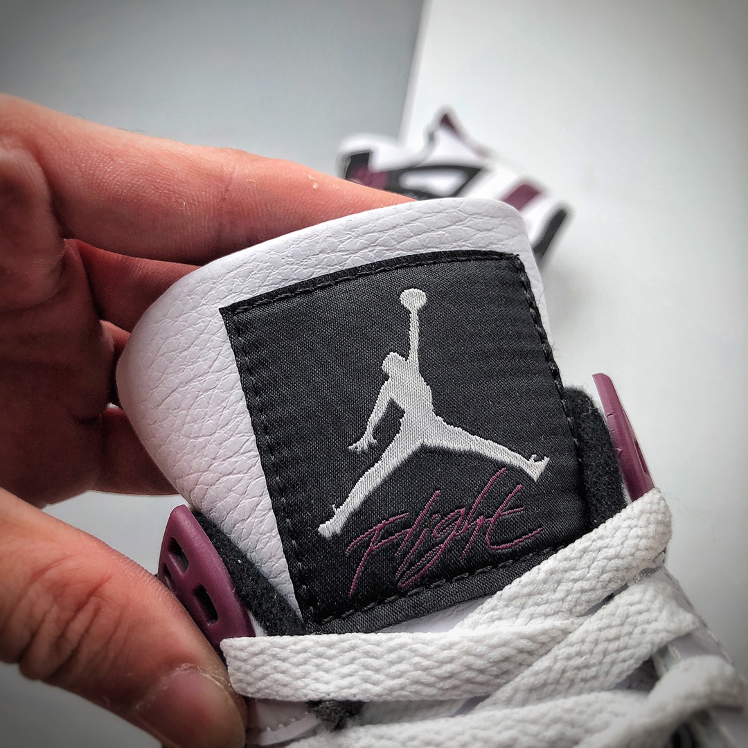 450 全头层新品！ Air Jordan 4 与巴黎圣日尔曼联名 货号：CZ5624 100
