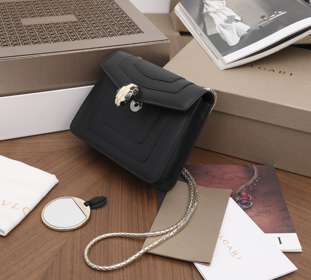 Luxurious Bogarly Teen Cow Series Black Peacock Snake Head Wallet with Raincoat Packaging - 图片 6