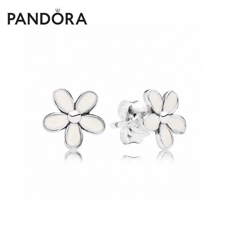 NO:103537,PANDORA [Pandora] 925 sterling silver earrings, delivery counter packaging box, one piece for delivery!  , Pandora stud earrings, pure silver19860909PANDORA【潘多拉】 925纯银耳钉, 配送专柜包装盒 一件代发！,潘多拉耳钉,pure silver,Jewelry