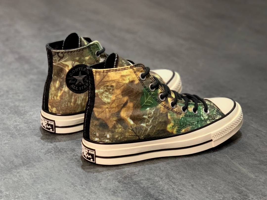 140 Converse Chuck 70s 迷彩树木印花 新系列Real Tree Camo