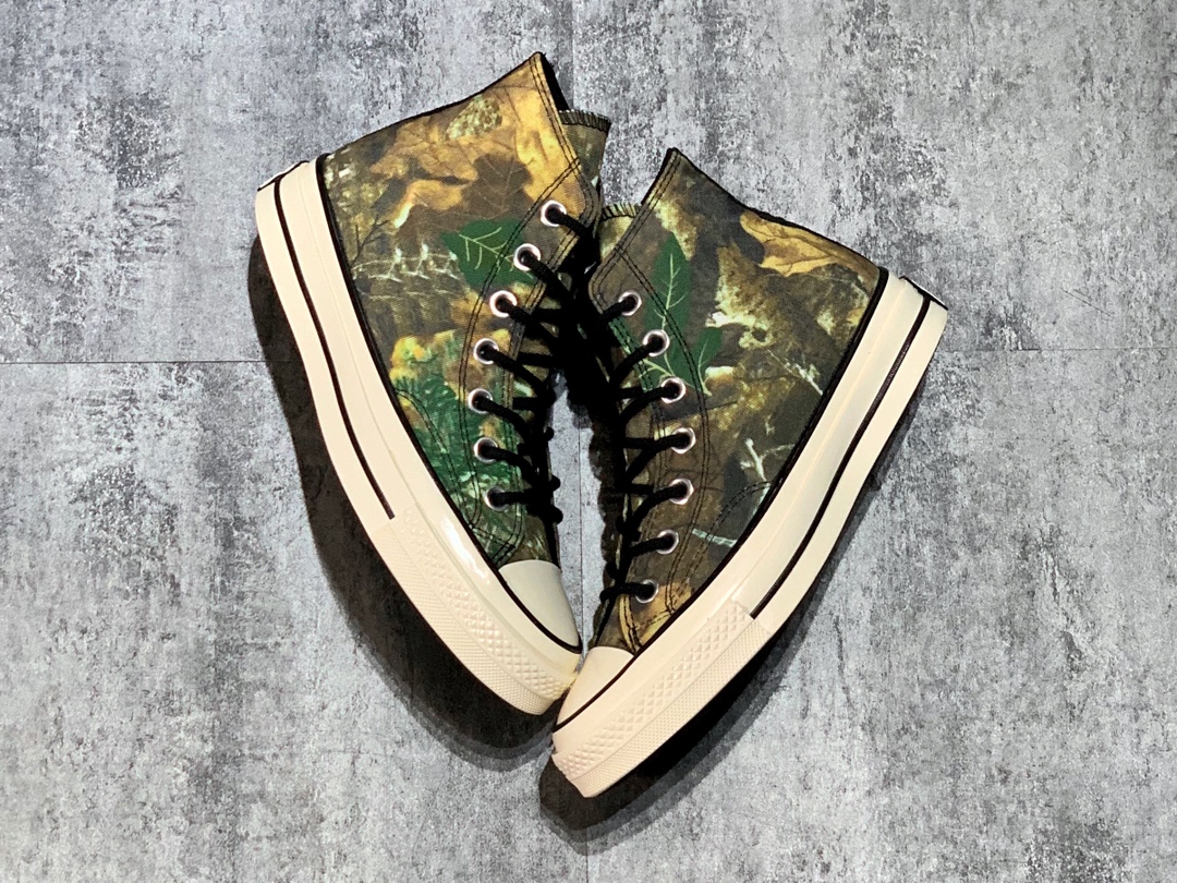 140 Converse Chuck 70s 迷彩树木印花 新系列Real Tree Camo