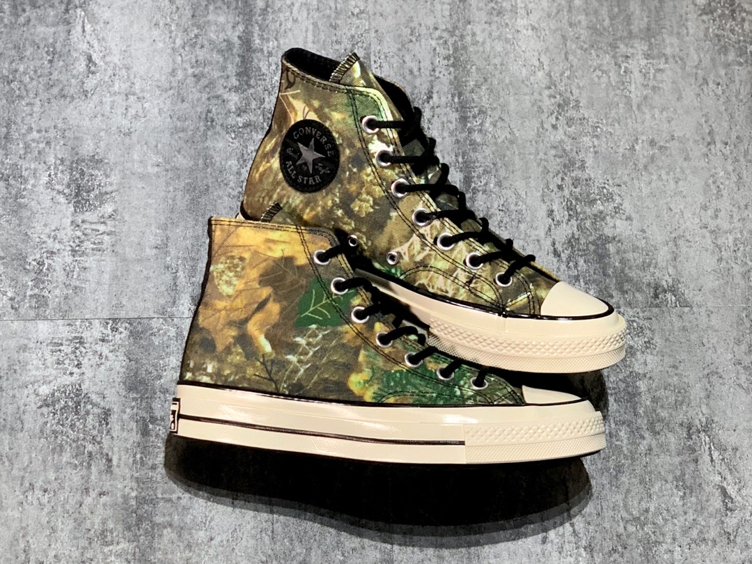 140 Converse Chuck 70s 迷彩树木印花 新系列Real Tree Camo