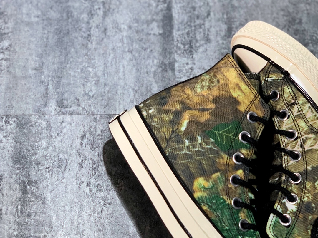 140 Converse Chuck 70s 迷彩树木印花 新系列Real Tree Camo