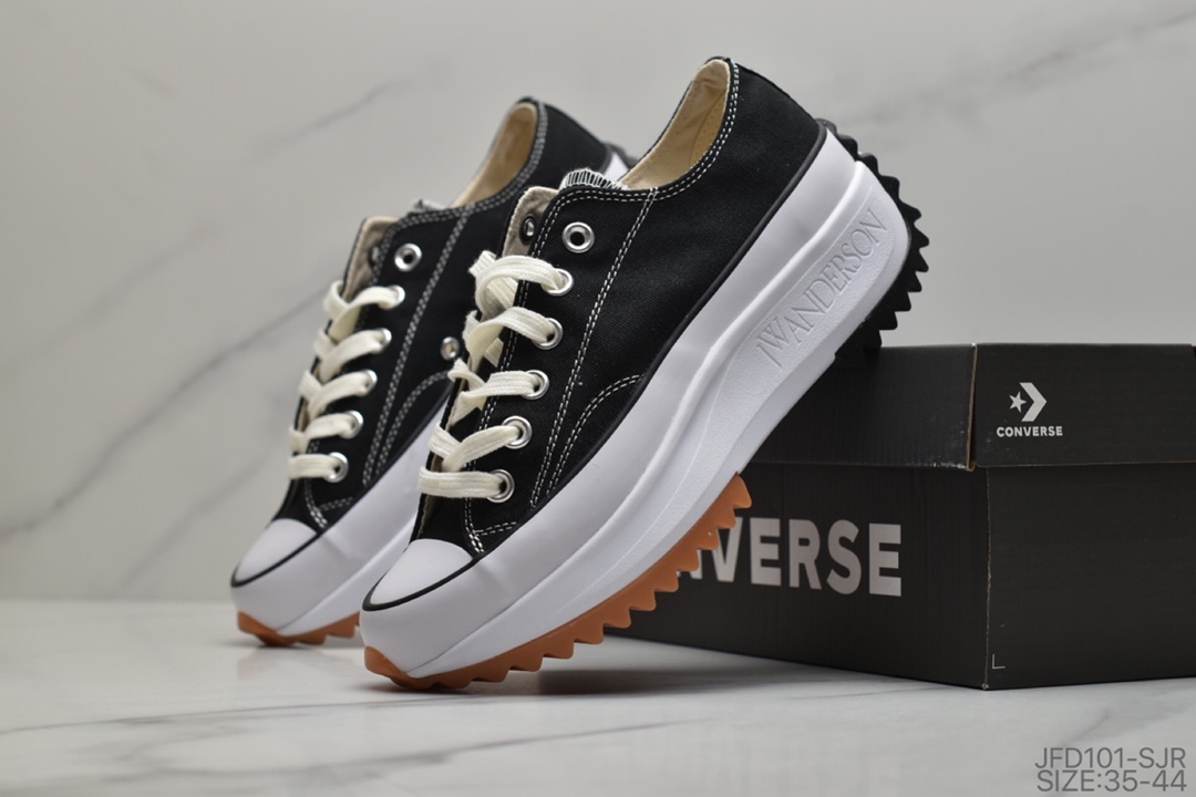 170 CONVERSE匡威官方Run Star Hike low 低帮 撞色厚底帆布168816C