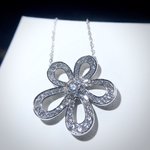 Van Cleef & Arpels Jewelry Necklaces & Pendants Hot Sale
 Openwork 925 Silver
