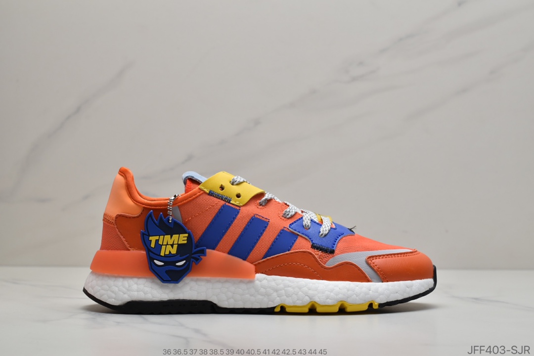 175 公司级阿迪达斯 Adidas Nite Jogger 2020 Boost 3M反光系列 复古休闲百搭运动跑鞋FV1328