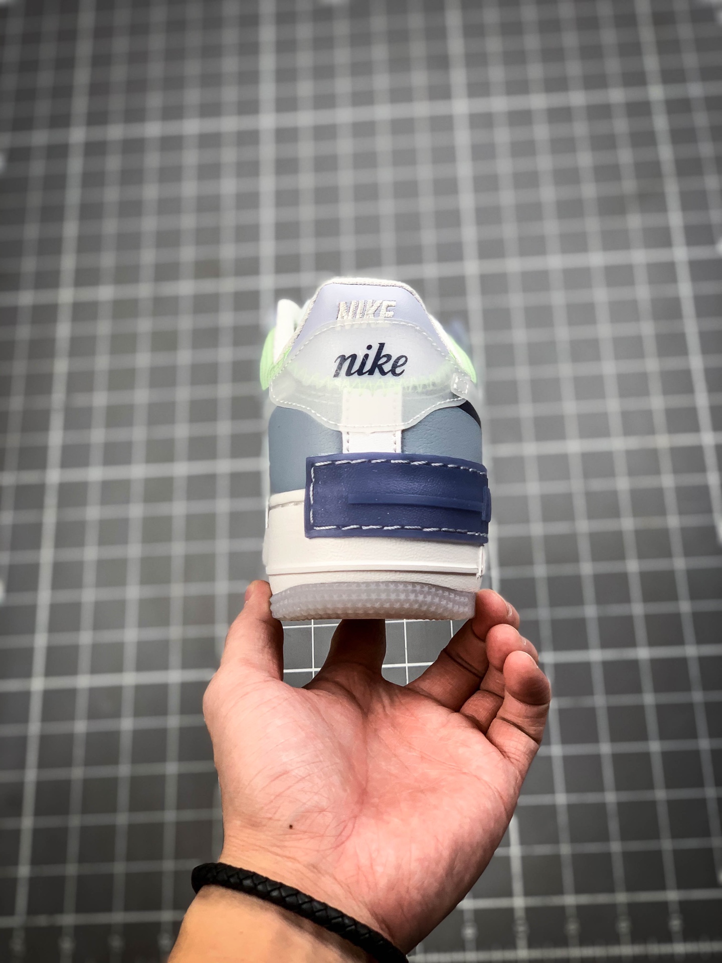 230 耐克Nike WMNS Air Force 1 Shadow 马卡龙空军一号轻量增高低帮百搭板鞋CI0919-126