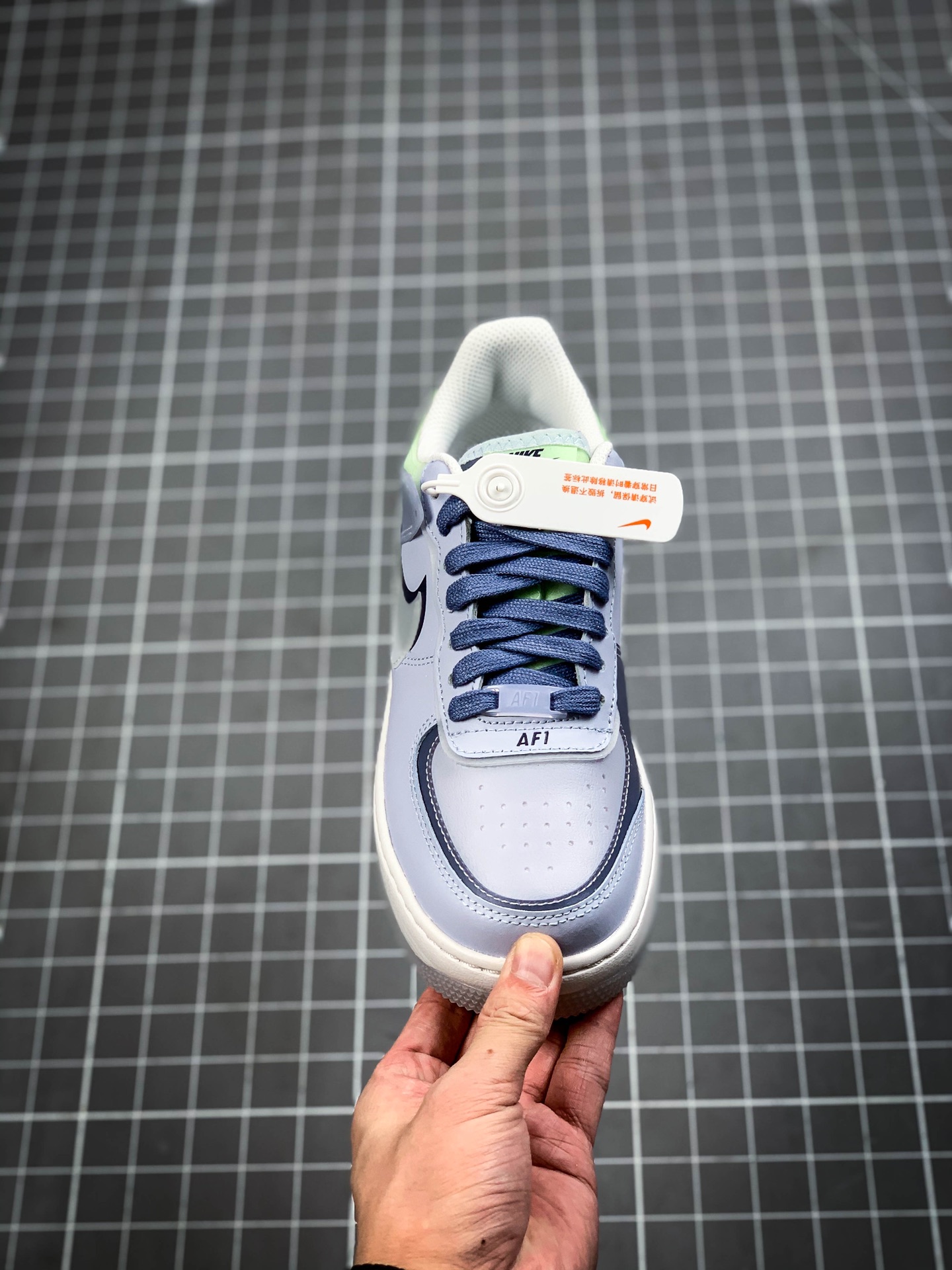 230 耐克Nike WMNS Air Force 1 Shadow 马卡龙空军一号轻量增高低帮百搭板鞋CI0919-126