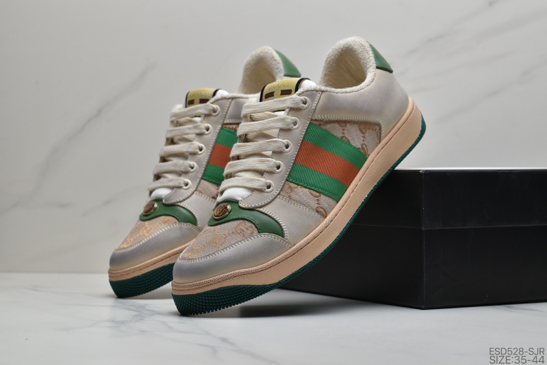 480 公司级 NFC芯片版本 平台专供Gucci Screener sneaker 小脏鞋