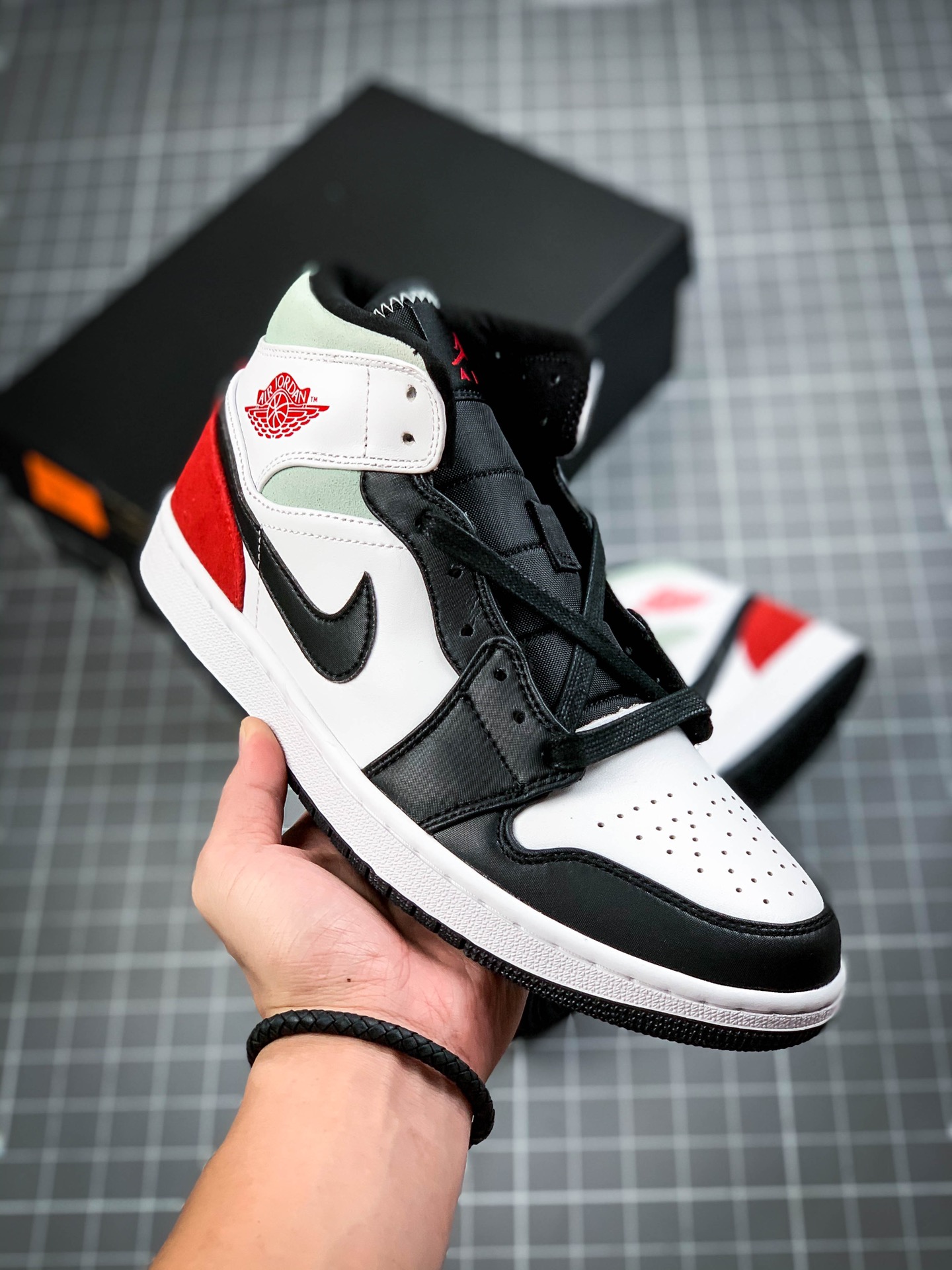 270 Nike Air Jordan 1 WMNS High Premium ”Light Cream”AJ1篮球鞋AQ9131 (1)1712