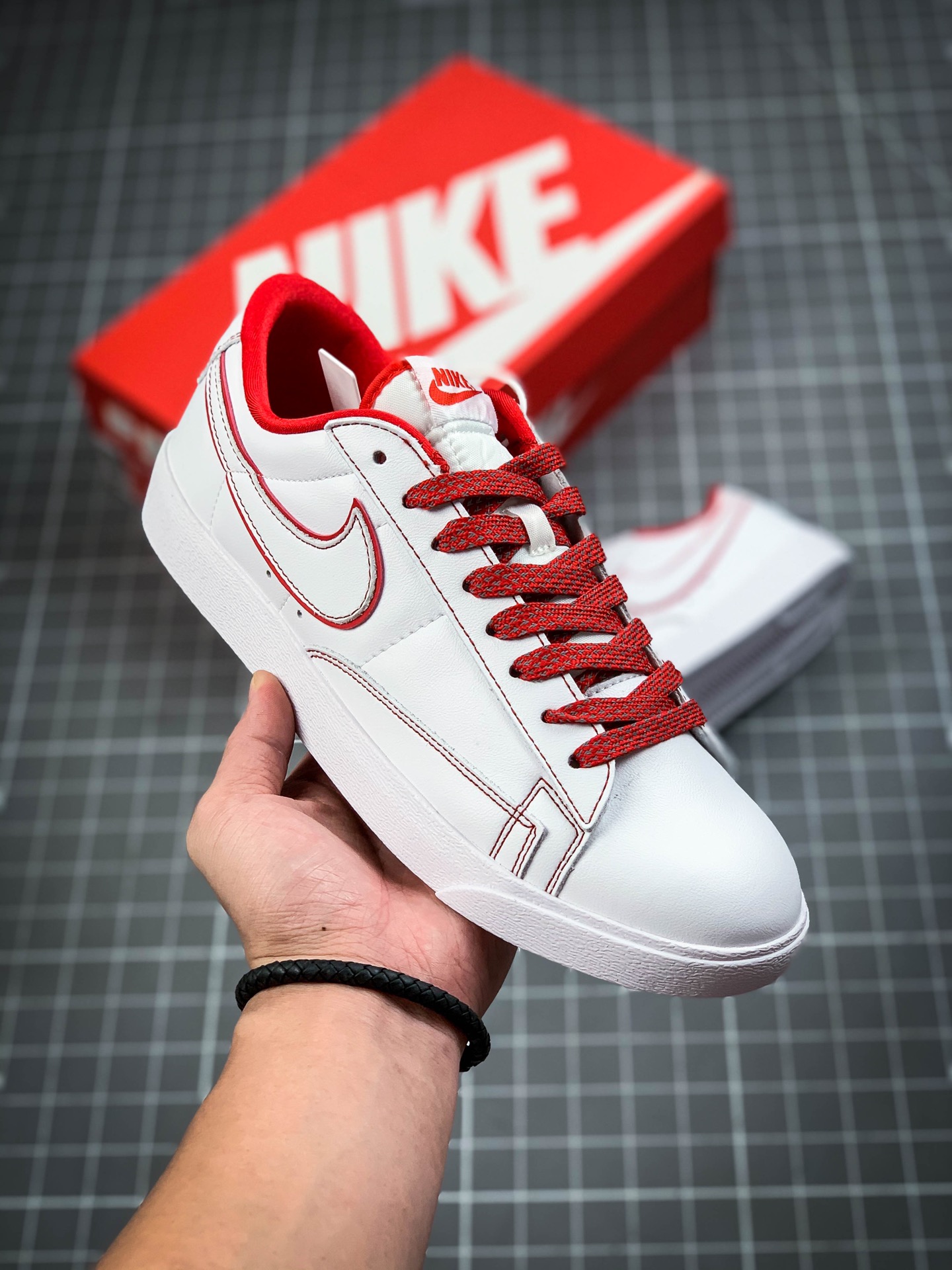 160 耐克/Nike Blazer Low PRM 开拓者休闲运动板鞋454471-815 312