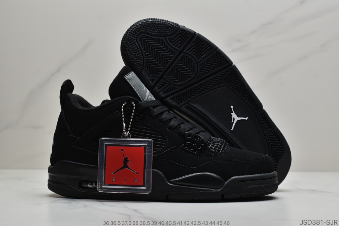 200 公司级 Air Jordan 4 Retro OG ”Cement” AJ4 乔4 ”黑猫” CU1110-010