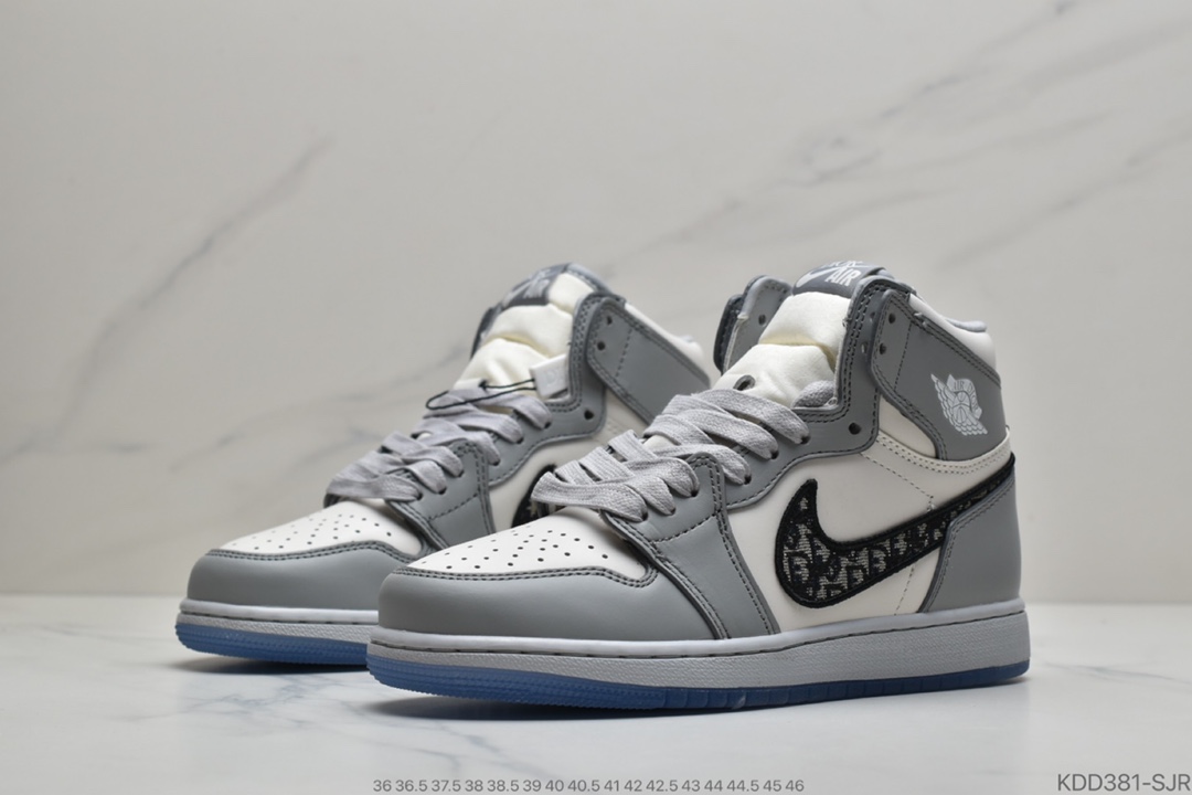 420 公司级纯原版耐克 Dior x Air Jordan 1 HI OG “迪奥联名”AJ1高帮休闲篮球鞋