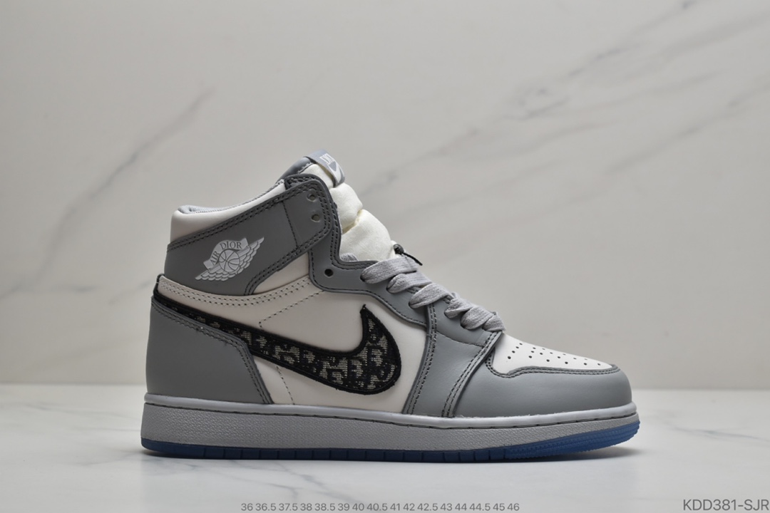 420 公司级纯原版耐克 Dior x Air Jordan 1 HI OG “迪奥联名”AJ1高帮休闲篮球鞋