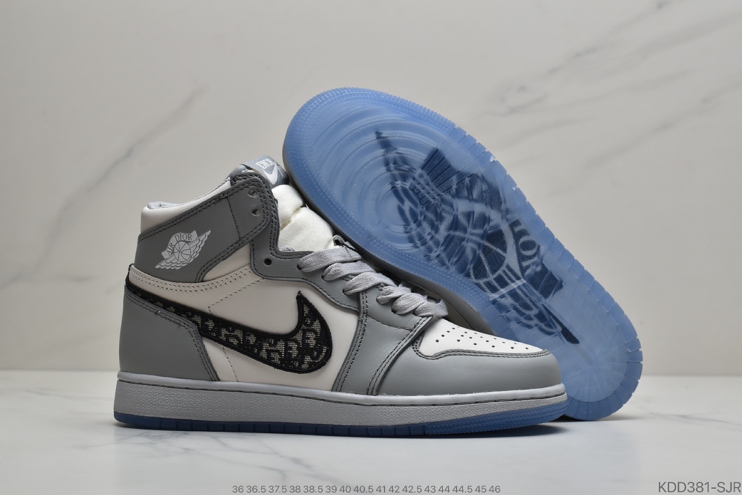 420 公司级纯原版耐克 Dior x Air Jordan 1 HI OG “迪奥联名”AJ1高帮休闲篮球鞋
