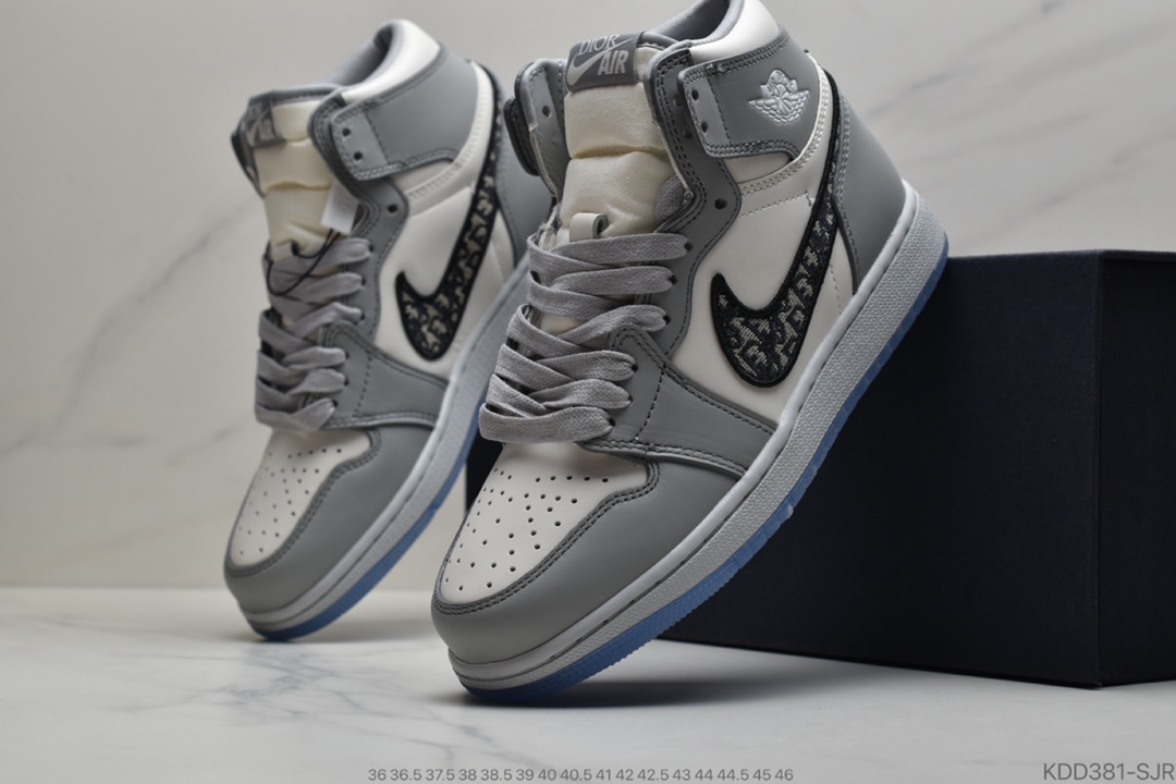 420 公司级纯原版耐克 Dior x Air Jordan 1 HI OG “迪奥联名”AJ1高帮休闲篮球鞋