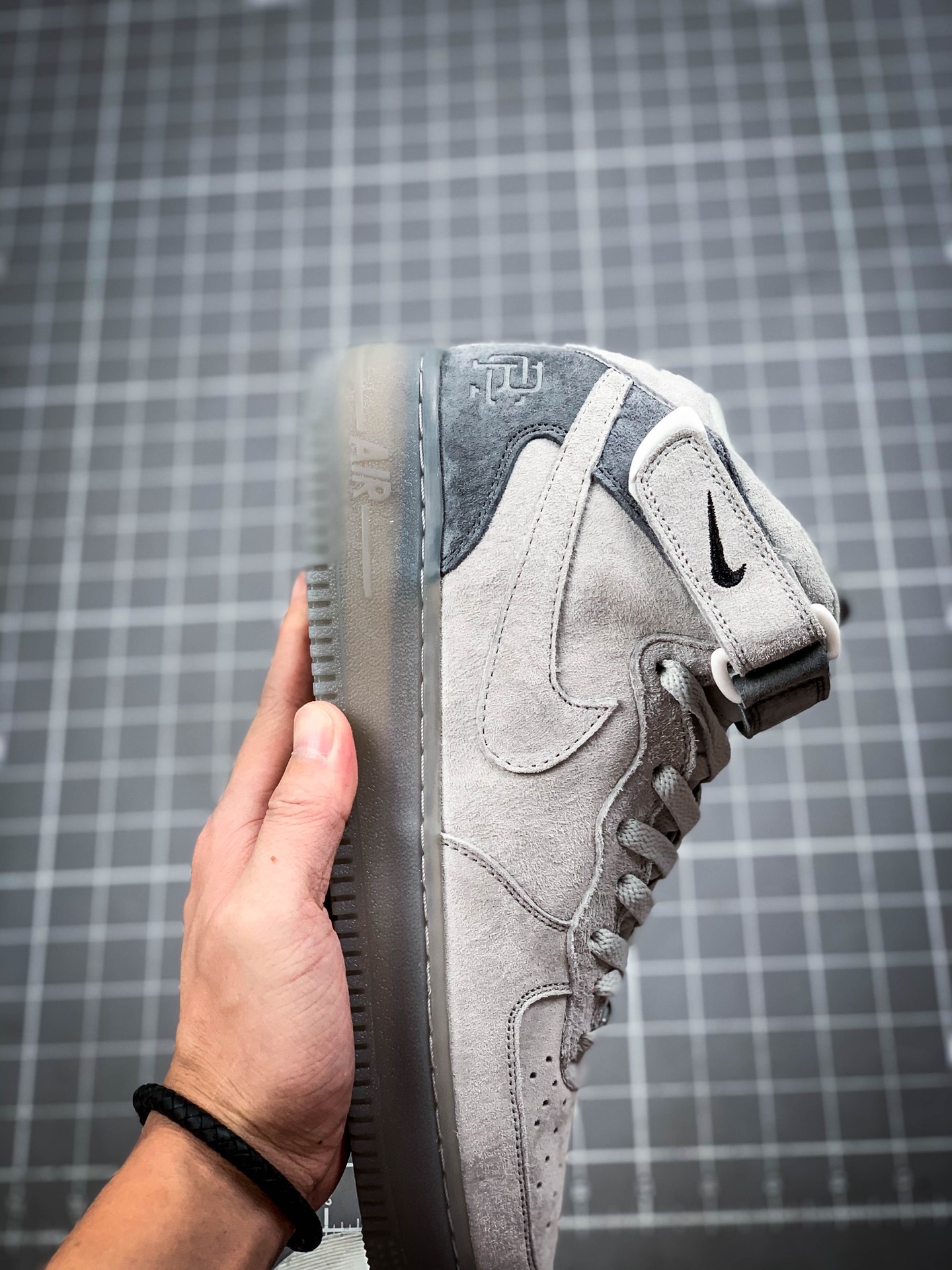 200 Reigning Champ X Nike Air Force1 MID卫冕冠军联名空军一号中帮板鞋807618-200