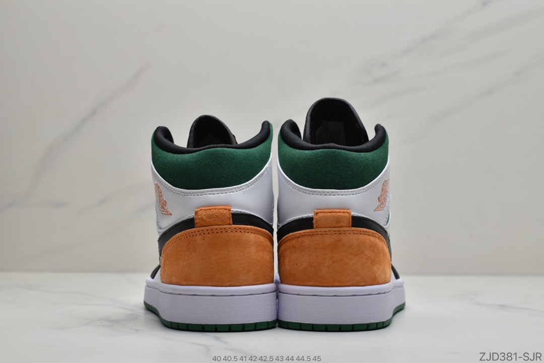 240 公司级Air Jordan 1 Mid  AJ1乔1中邦休闲板鞋 同步官方配色852542-101