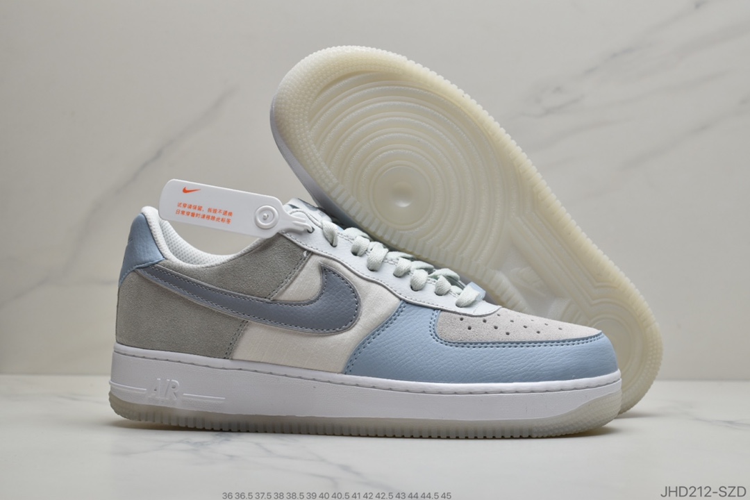 190 公司级Air Force 1 07 LV8 2 Blue WhiteGZ 冰蓝空军一号AO2425-400