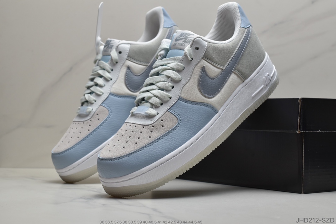 190 公司级Air Force 1 07 LV8 2 Blue WhiteGZ 冰蓝空军一号AO2425-400