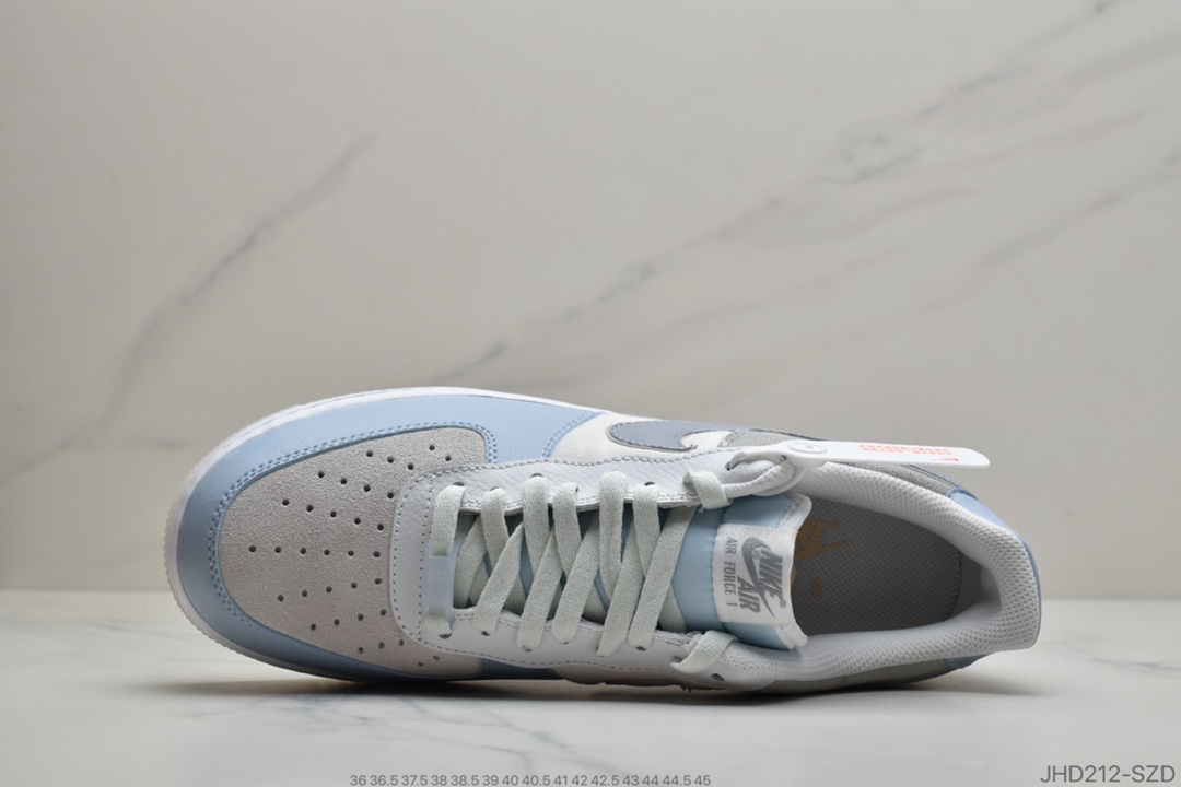190 公司级Air Force 1 07 LV8 2 Blue WhiteGZ 冰蓝空军一号AO2425-400