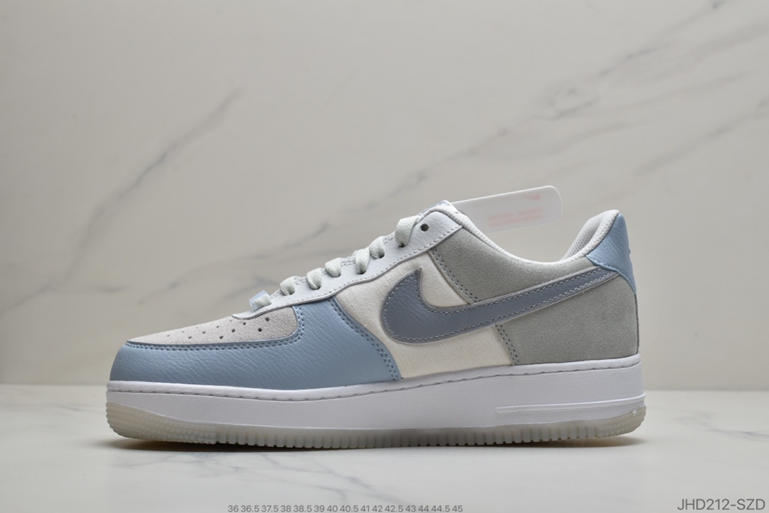 190 公司级Air Force 1 07 LV8 2 Blue WhiteGZ 冰蓝空军一号AO2425-400