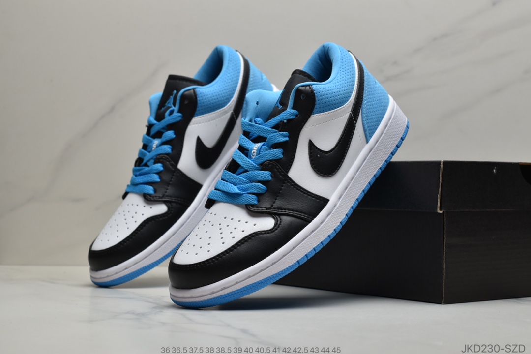 160 公司级Air Jordan 1 Low  乔1 低帮潮流缓震运动休闲板鞋原装头层553558 116