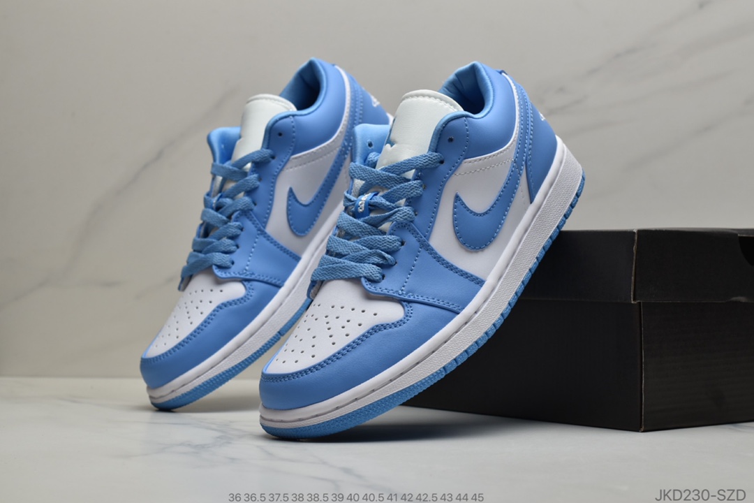160 公司级Air Jordan 1 Low  乔1 低帮潮流缓震运动休闲板鞋原装头层553558 116