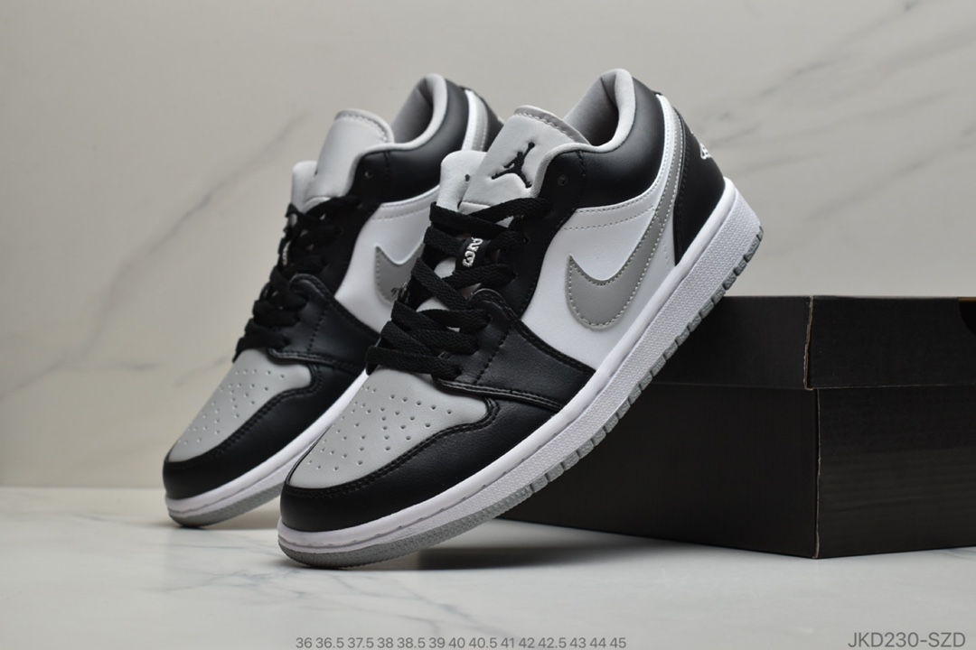 160 公司级Air Jordan 1 Low  乔1 低帮潮流缓震运动休闲板鞋原装头层553558 116