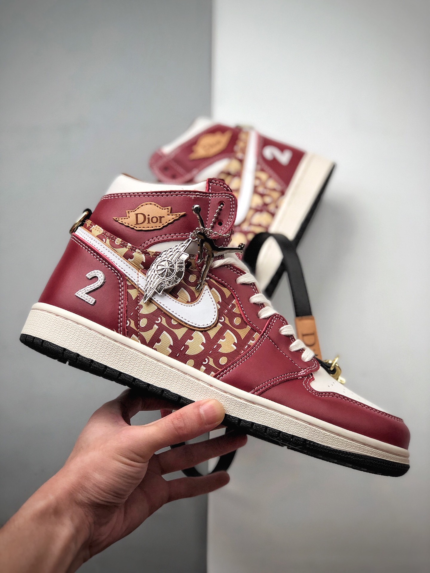 360 AJ1 Dior x Air Jordan 1 AJ1 迪奥联名作为今年级别最高的联名鞋款