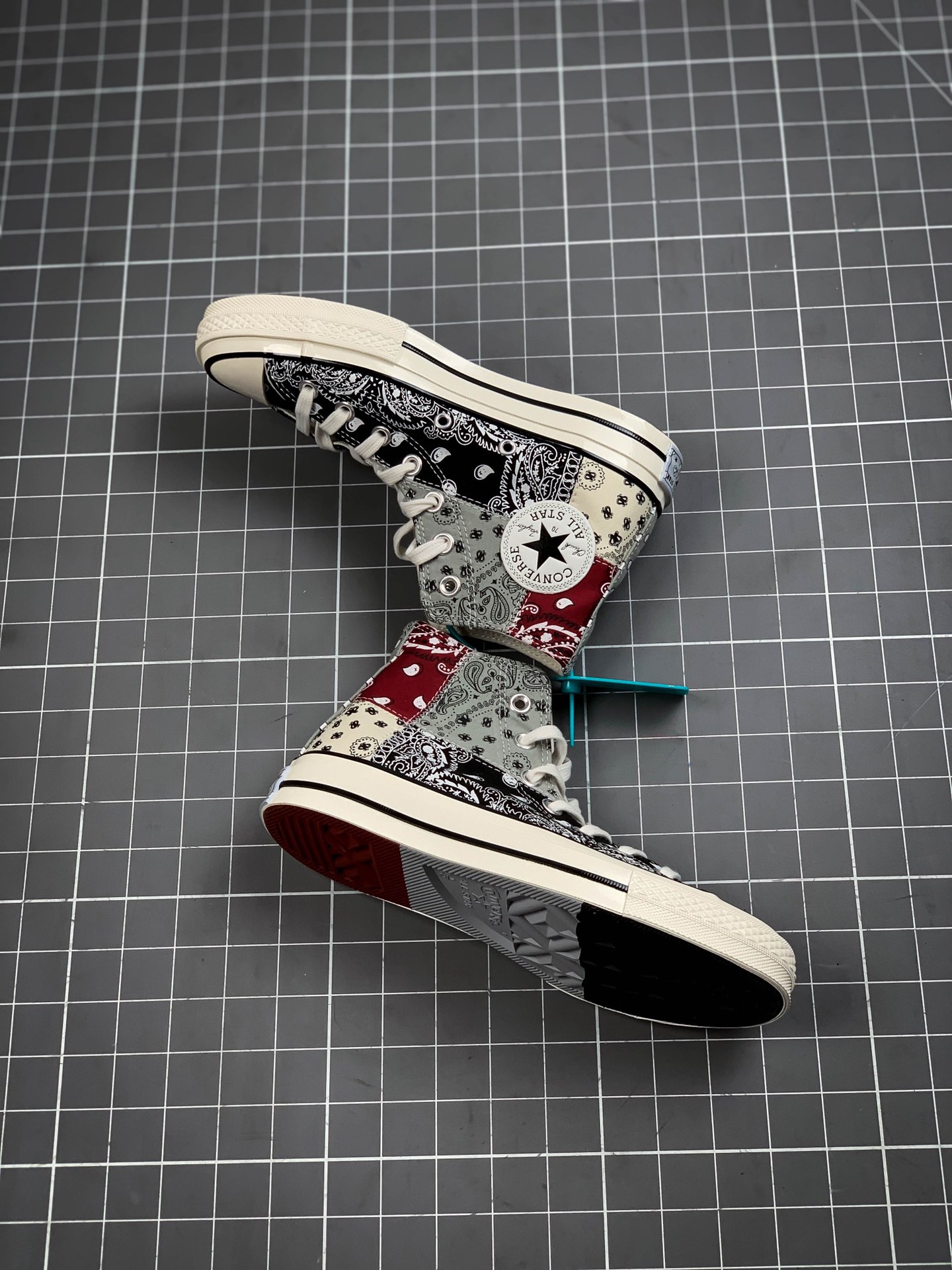 140 Converse Llama Party 花腰果 高帮帆硫化帆布鞋