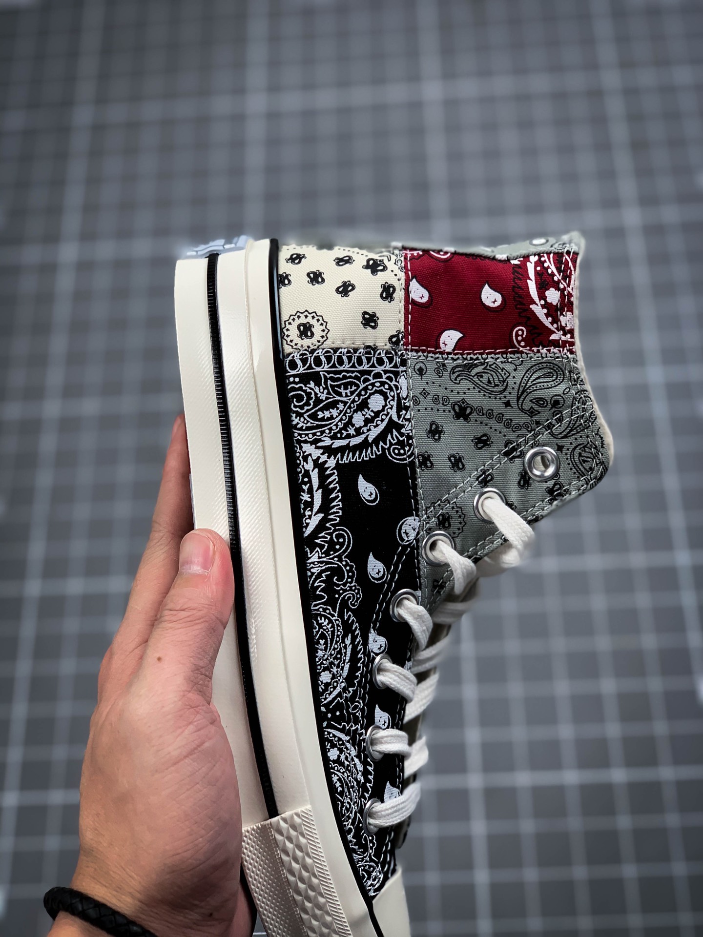 140 Converse Llama Party 花腰果 高帮帆硫化帆布鞋