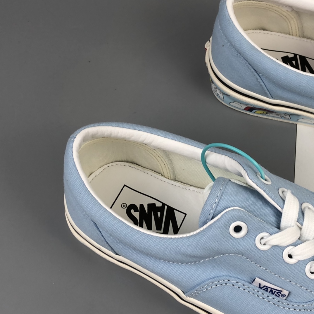 140 Vans Era 彩虹独角兽天蓝色低帮休闲板鞋 VN0A2RRIVPM