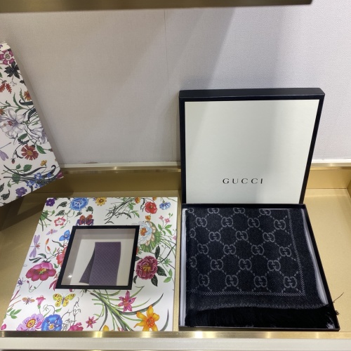 Gucci Jacquard Wollen Sjaal 48*180cm - Nieuwe Upgrade, Zachte Textuur, Premium Wol 1 Gucci Jacquard Wollen Sjaal 48*180cm - Nieuwe Upgrade, Zachte Textuur, Premium Wol