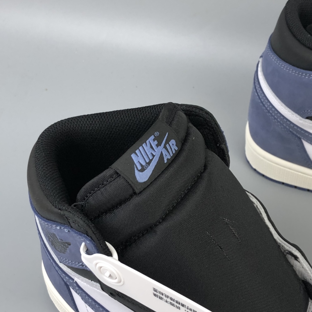 300 Air Jordan 1 AJ1 Retro High OG AJ1六冠王 贪玩蓝月 篮球鞋 555088-115