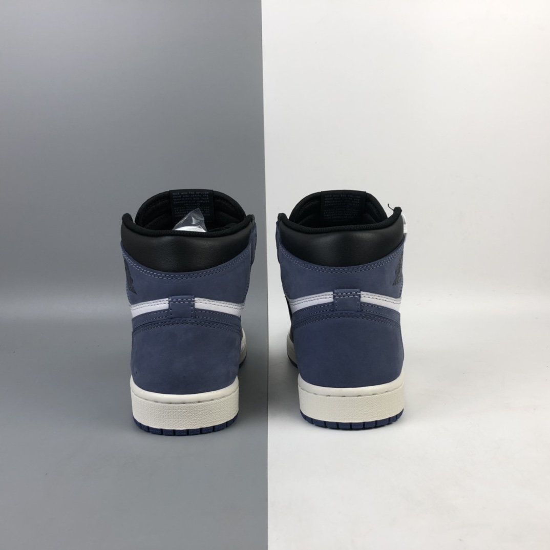 300 Air Jordan 1 AJ1 Retro High OG AJ1六冠王 贪玩蓝月 篮球鞋 555088-115