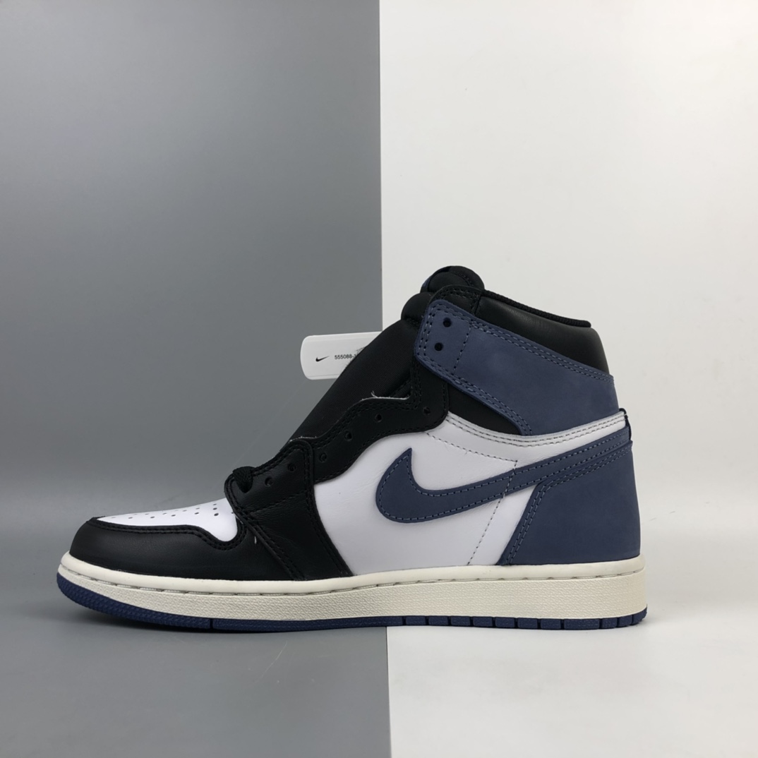 300 Air Jordan 1 AJ1 Retro High OG AJ1六冠王 贪玩蓝月 篮球鞋 555088-115