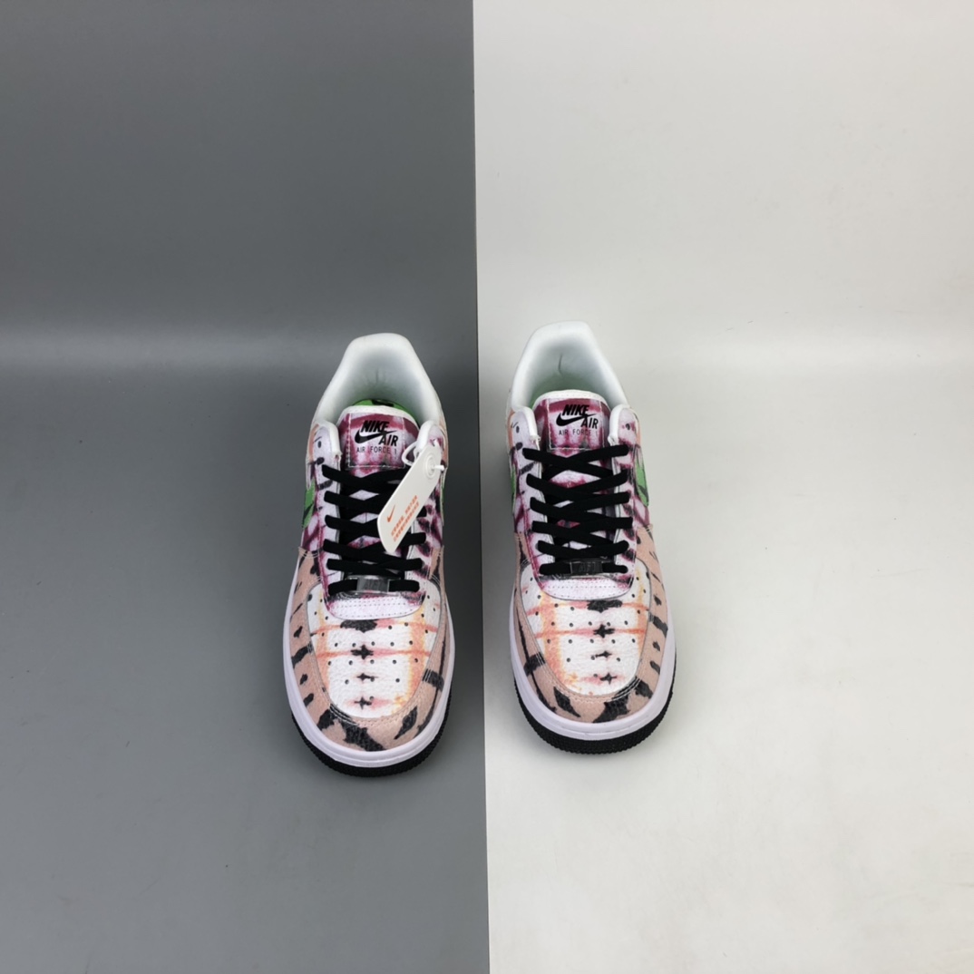 230 Nike Air Force 1 Low“Black Tie Dye”空军一号扎染低帮百搭休闲运动板鞋 CW1267-101