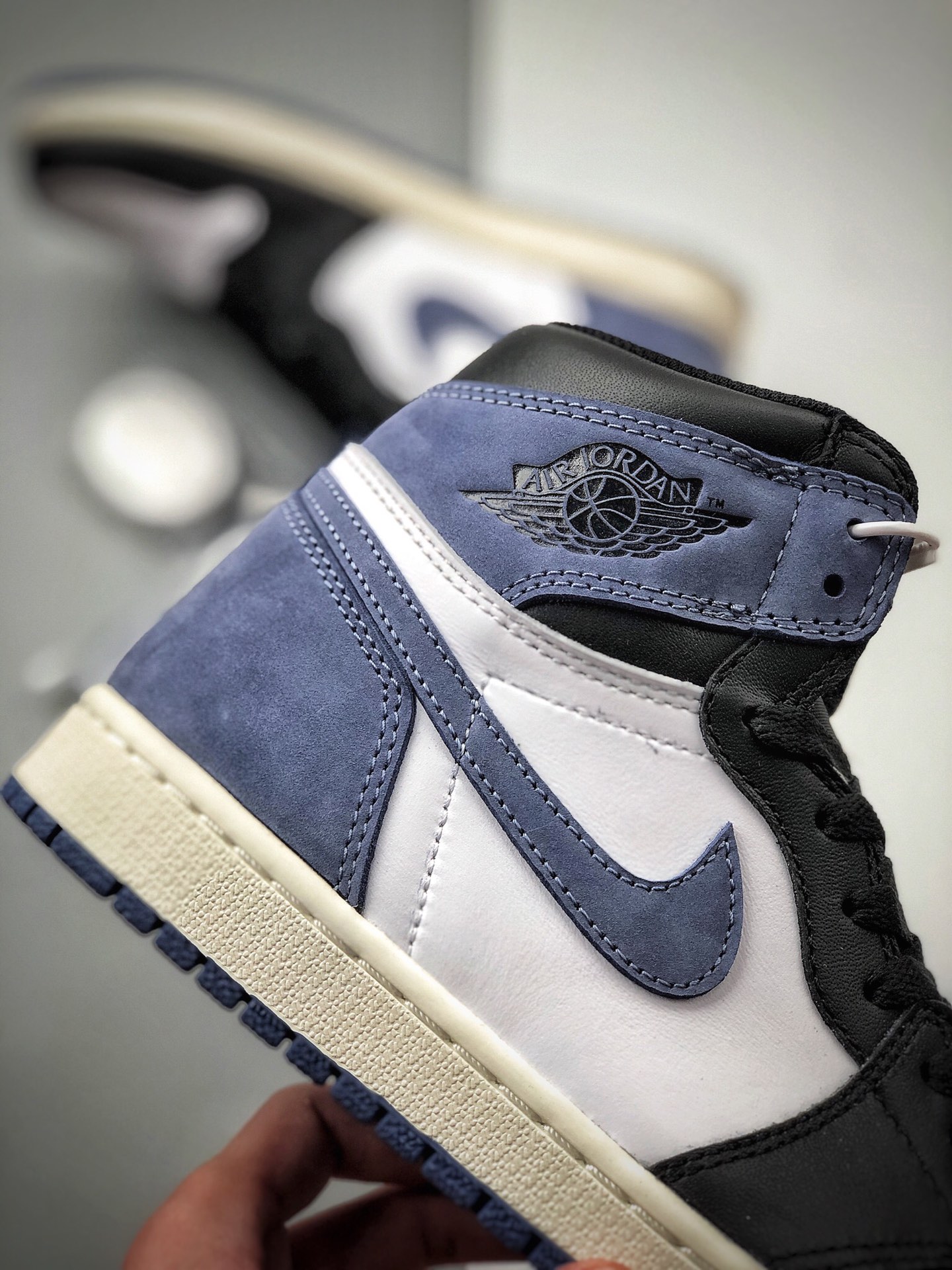 320 Air Jordan 1 OG Hi Retro “Blue Moon”蓝月亮 贪玩蓝月555088-115