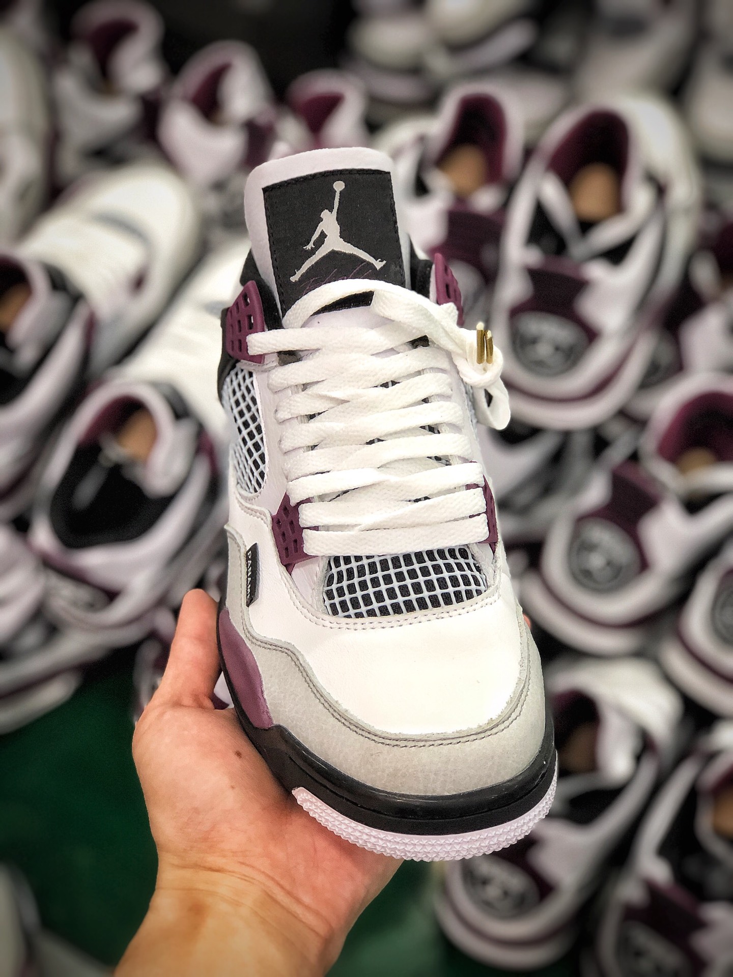 440 独家货源公司级 全头层新品！ Air Jordan 4 与巴黎圣日尔曼联名货号：CZ5624-100