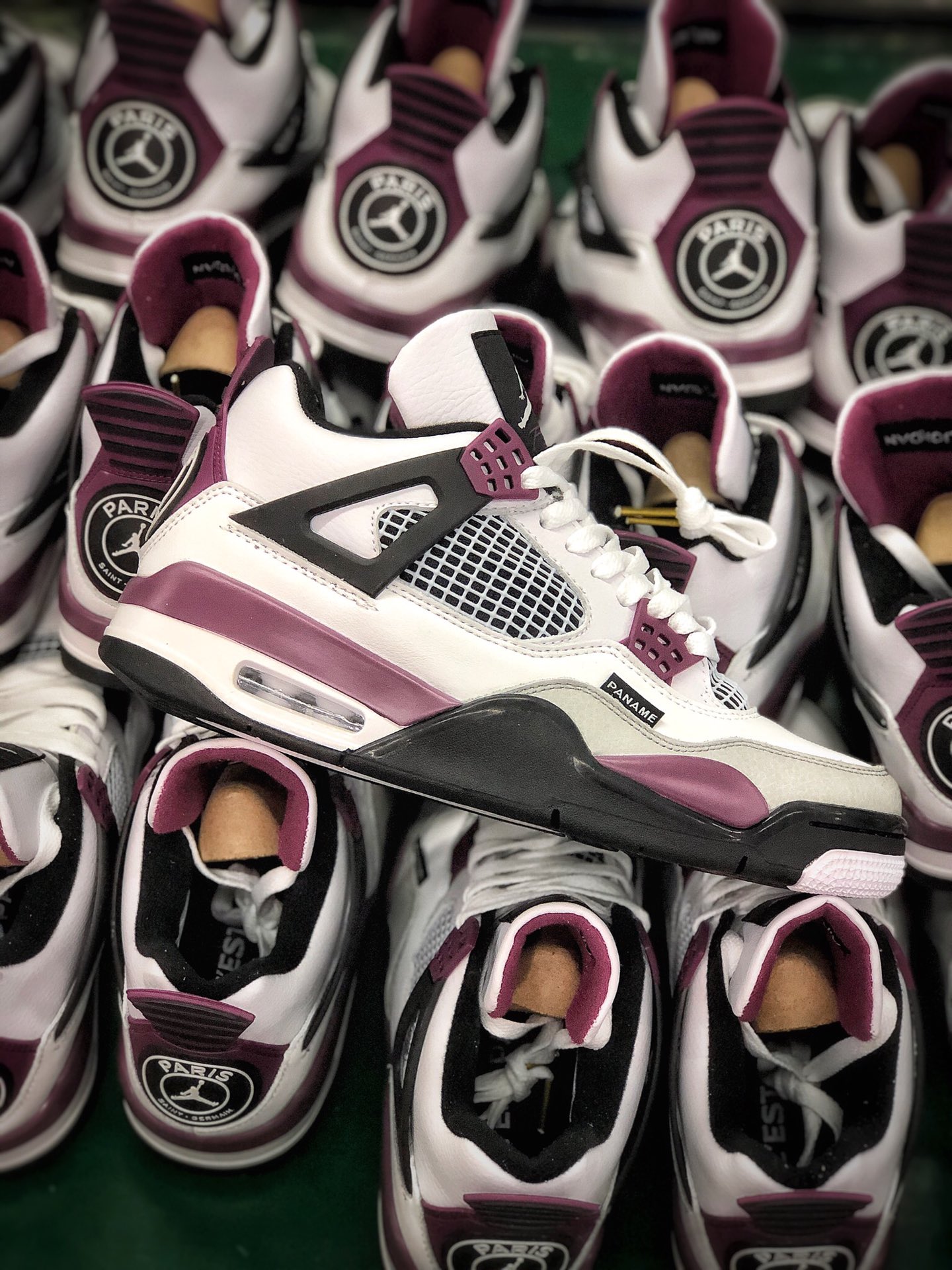 440 独家货源公司级 全头层新品！ Air Jordan 4 与巴黎圣日尔曼联名货号：CZ5624-100